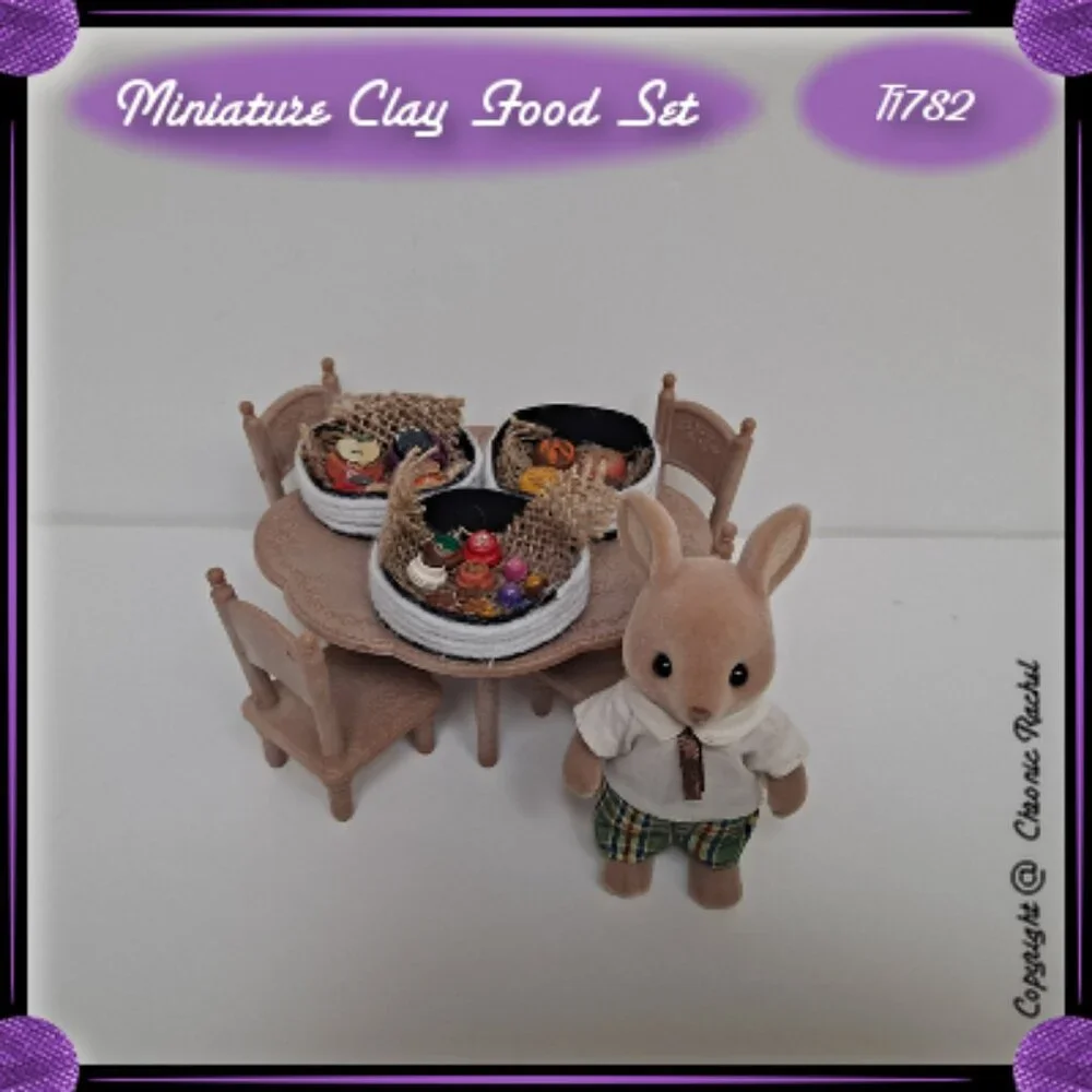3-Pack Autumn Glued-Together Dessert Baskets